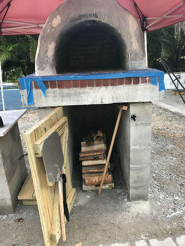 DIY Outdoor Wood Burning Pizza Oven (14)