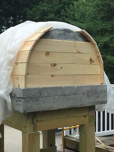 Building a Wood Fired Pizza Oven (40)