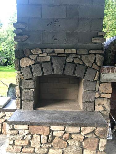 DIY Outdoor Fireplace (41)