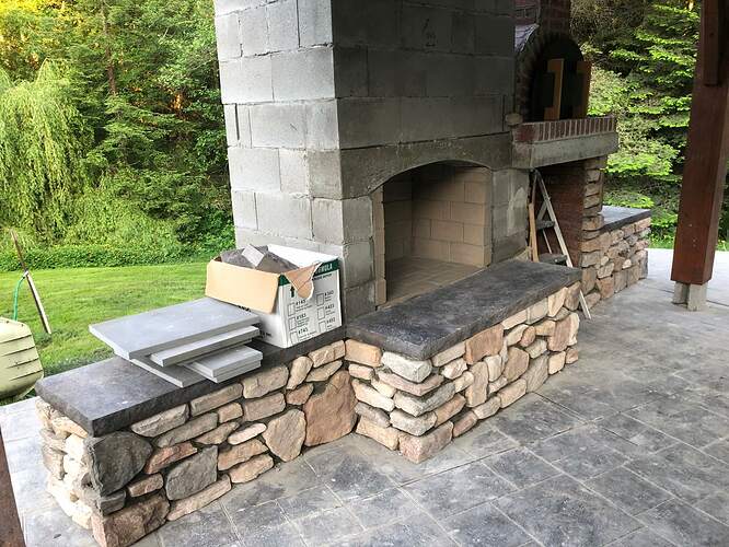 DIY Outdoor Fireplace (39)