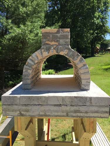 Building a Wood Fired Pizza Oven (22)