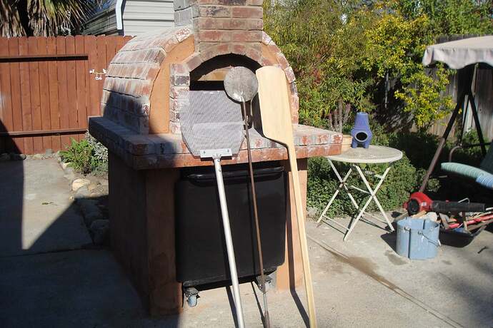 How To Make A Backyard Brick Pizza Oven (7)