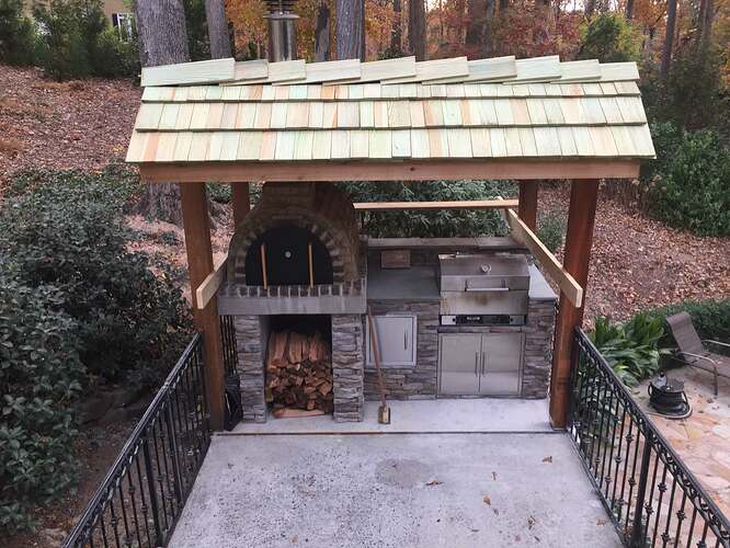 DIY Outdoor Brick Pizza Oven (27)