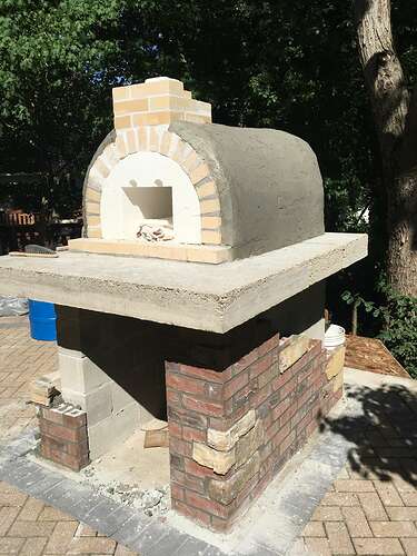 Backyard Brick Pizza Oven (24)