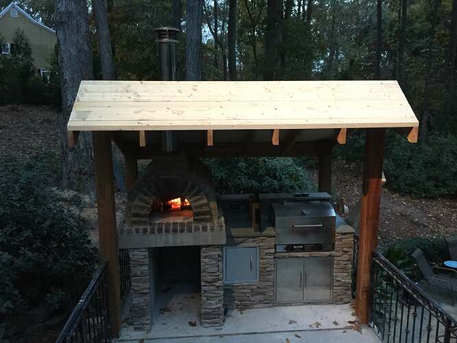 DIY Outdoor Brick Pizza Oven (25)