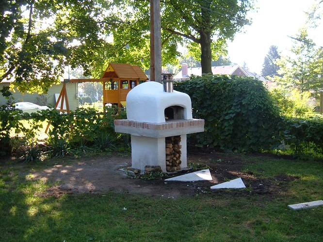 Concrete Pizza Oven