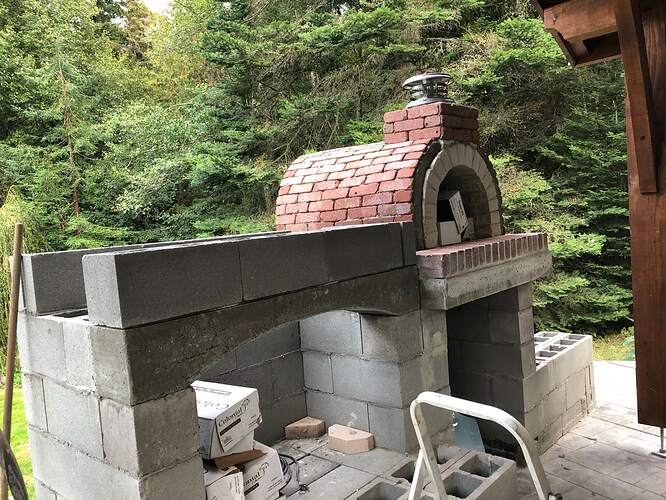 DIY Outdoor Fireplace (33)