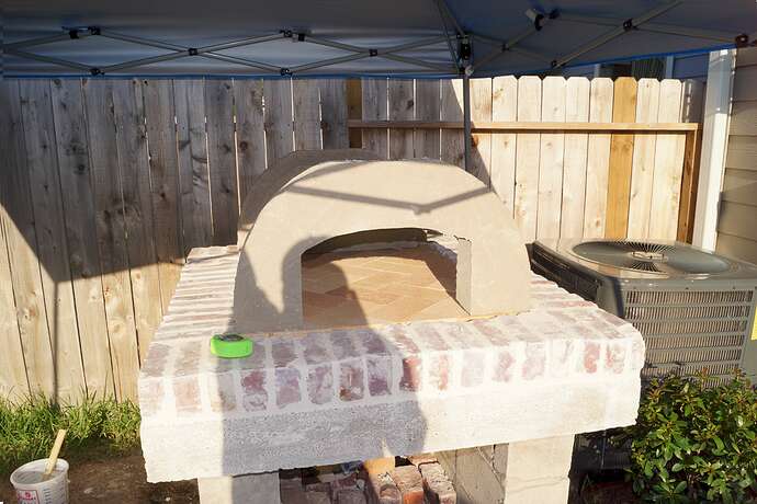 Refractory Cement Pizza Oven (81)