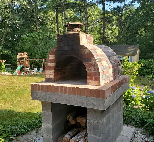 DIY Brick Pizza Oven (20)