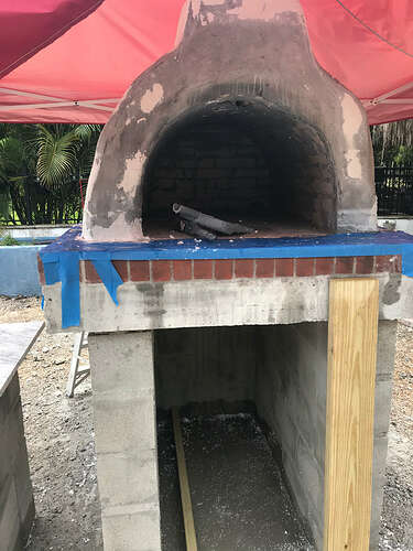 DIY Outdoor Wood Burning Pizza Oven (13)