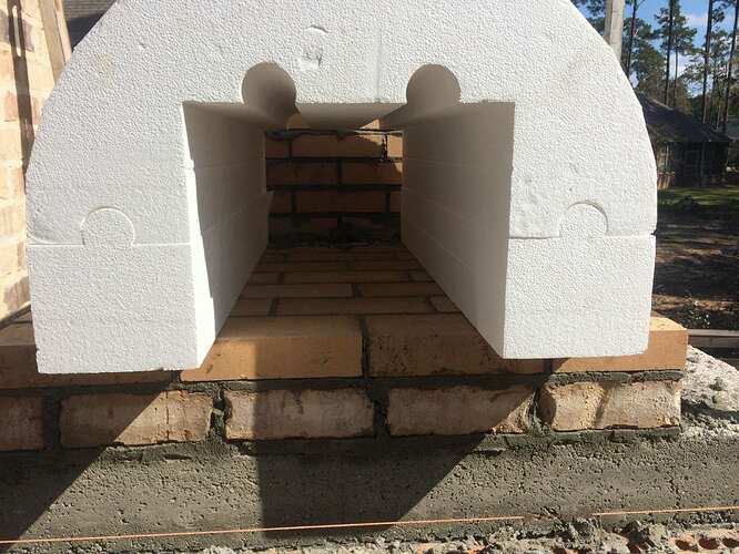 Outdoor Brick Fireplace Kit (12)
