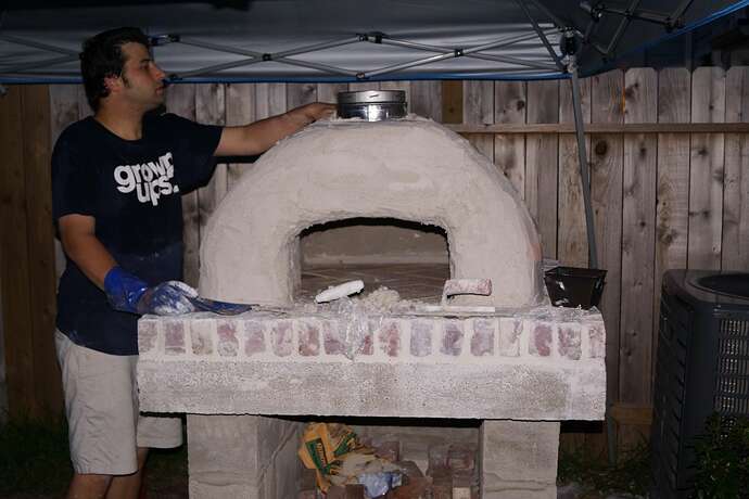 Refractory Cement Pizza Oven (116)