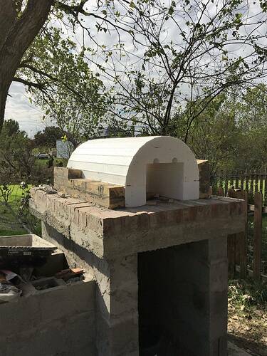 Building Pizza Oven Backyard (3)