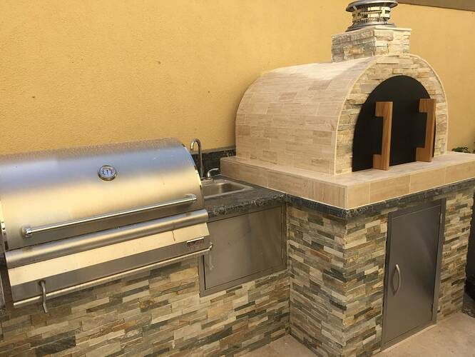 Backyard Wood Fired Pizza Oven (4)