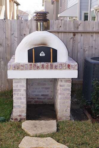 Refractory Cement Pizza Oven (149)