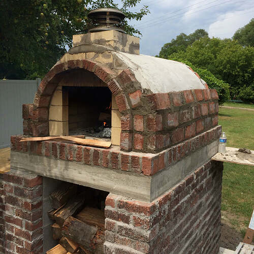 Building a Brick Oven (28)
