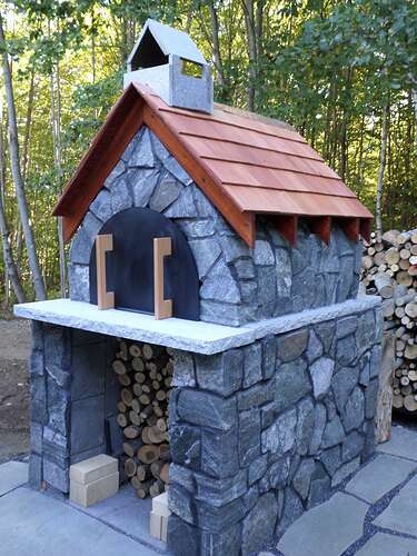 How To Make An Outdoor Brick Oven (6)