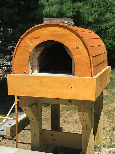 Building a Wood Fired Pizza Oven (45)