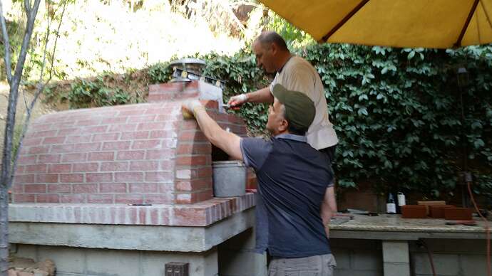 Building A Pizza Oven In Your Backyard (51)