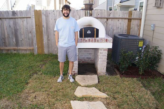 Refractory Cement Pizza Oven (148)
