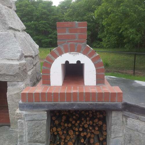 Wood Burning Patio Fireplace (3)