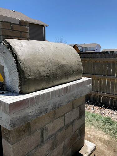 Building An Outdoor Wood Fired Oven (26)