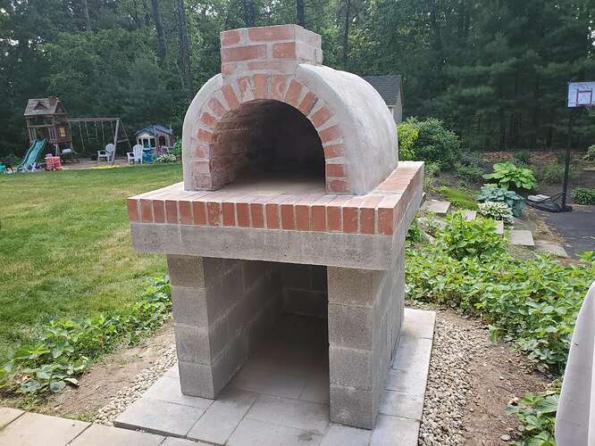 DIY Brick Pizza Oven (14)