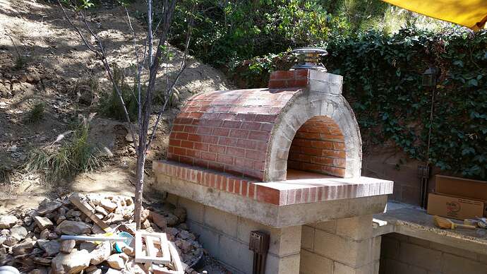 Building A Pizza Oven In Your Backyard (50)