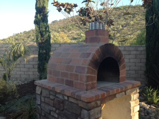 Outdoor Brick Fireplace Ideas (3)